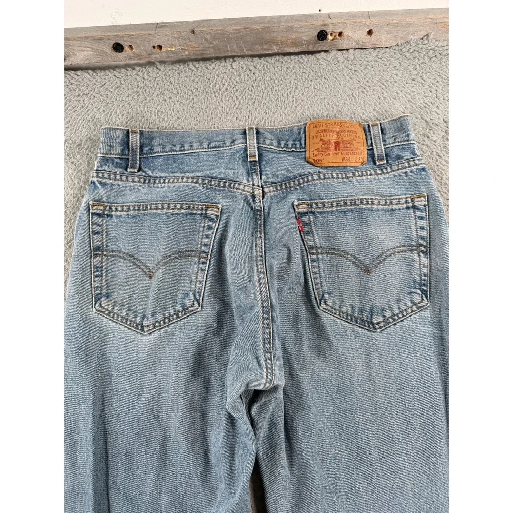 VTG Levi's 505 Jeans Mens‎ 32x29 Blue Denim Regular Fit Straight Leg 90s 1999